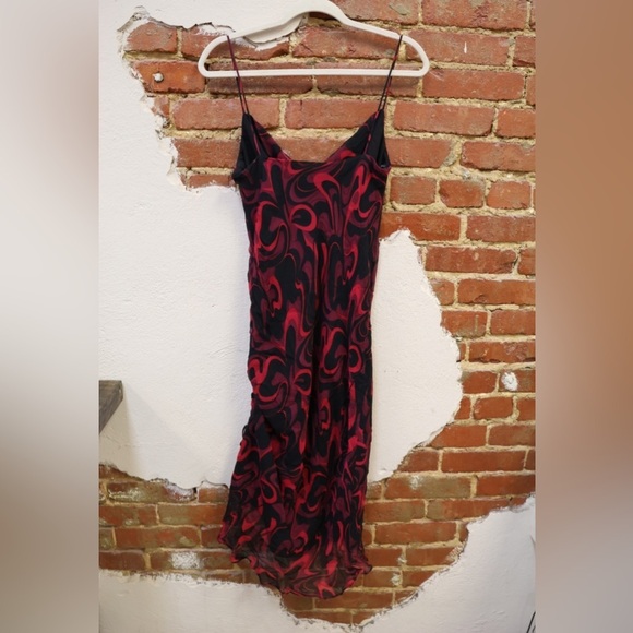 Arden B 100% silk thin strap slip dress - Picture 2 of 7